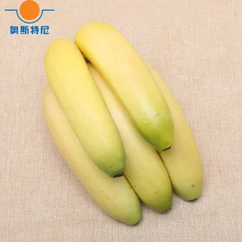 искусственные фрукты длиной 20 см, пластиковые поддельные фрукты, 5 головок искусственного банана и 5 головок искусственного пластикового поддельного имитированного банана