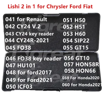 041-060 Лиши 2 в 1 2в1 CY24 CY24R FO38 HU101 ICF03 ICF03 H50 H51 H60 SIP22 GT15 GT10 HON58R HON66 для Ford2017 Honda2020