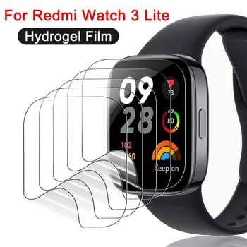 1-10 шт. Гидрогелевая пленка для Redmi Watch 2 3 Lite, защитная пленка для экрана, мягкая защитная пленка для Redmi Watch 2 3 Lite, аксессуары для часов