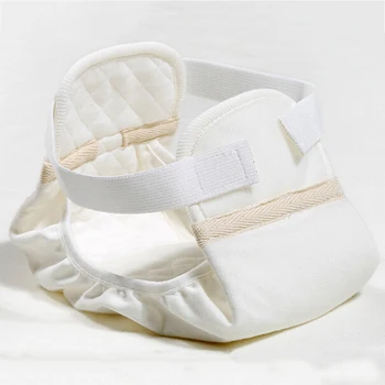 1 шт. Детский хлопковый Белый Подгузник, трехмерный, с защитой от боковых протечек, Тканевый подгузник для новорожденных, Штаны для подгузников, подгузник 793849