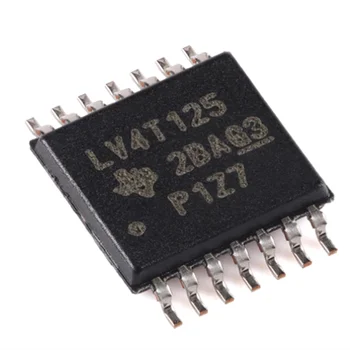 10 шт. Оригинальный аутентичный SN74LV4T125PWR TSOP-14 с одним источником питания, четырехходовой буферный дверной чип