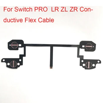 10 шт. Оригинальный новый Проводящий гибкий кабель LR ZL ZR для кнопки контроллера Nintend Switch PRO Запчасти для гибкого кабеля