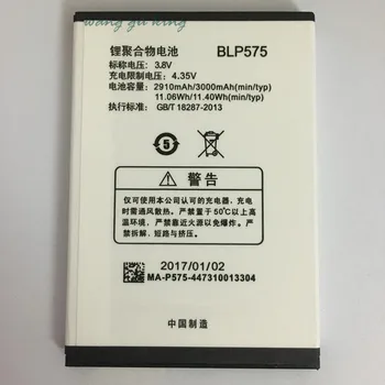 100% Оригинальная Резервная поддержка 2910 мАч BLP575 аккумулятор Для OPPO Find7 X9007 X9077 X9000 X9070 Аккумулятор для телефона