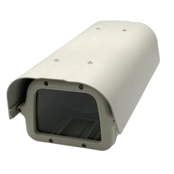 12-дюймовый корпус камеры наружного видеонаблюдения, алюминиевый непромокаемый внешний корпус, система видеонаблюдения, прозрачный экран, пылезащитный чехол 402*189*139 ММ