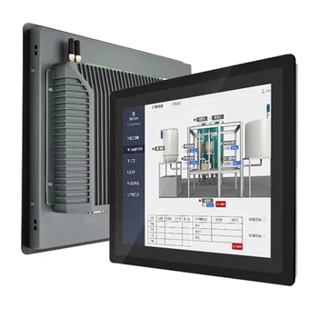 13,3-Дюймовый Емкостный сенсорный промышленный планшетный ПК Intel Core i5-7200U CPU с модулем Wi-Fi, панель IP65, встроенный компьютер в шкафу