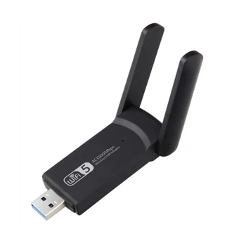 1300 Мбит/с 2,4 G 5,8 G USB3.0 Двухдиапазонный Беспроводной сетевой адаптер Антенна Wifi Приемник для Настольного ноутбука Беспроводной сетевой адаптер