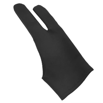 2-Пальцевые Планшетные Перчатки Для рисования с защитой От Прикосновений Для iPad Pro 9,7 10,5 12,9 Дюймов Карандаш Из Лайкры Свободного размера Горячее Высокое Качество