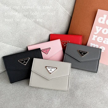 2023 DIKARCCI Новый модный женский кошелек, трендовая сумка с зажимом для монет, Женская элегантная многофункциональная сумка для карт
