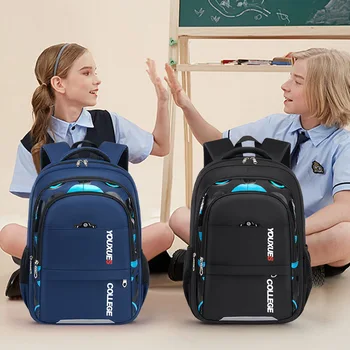 2023 Новых детских школьных ранца, Детский Рюкзак Большой емкости для начальной школы, Водонепроницаемые рюкзаки для мальчиков-подростков, Сумка для книг