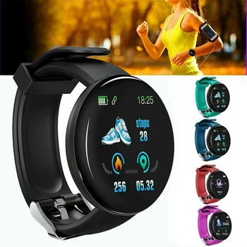 2023 Умные часы Женские Спортивные Фитнес-часы с сенсорным экраном Водонепроницаемые Беспроводные часы для мужчин с бесплатной доставкой