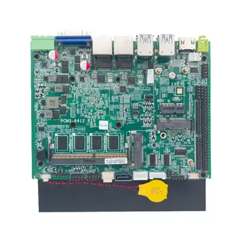 3,5-Дюймовая Промышленная материнская плата с процессором Celeron 12th J6412, припаянным к 8G RAM DDR4 4 USB3.0 6 COM
