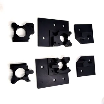 3D-принтер Funssor V-core3 из алюминиевого сплава xy моторная клетка верхний/нижний правый/левый комплект черный анодированный моторная клетка xy нижний правый