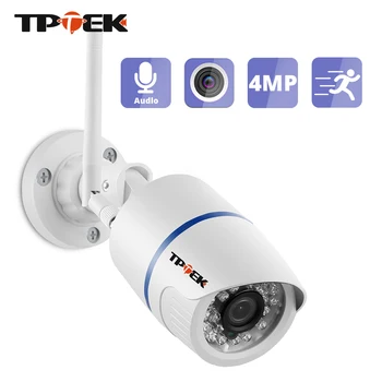 4-мегапиксельная IP-камера 1080P наружная WiFi домашняя камера безопасности беспроводное наблюдение Wi Fi Bullet Водонепроницаемое IP-видео HD Camara CamHi Cam
