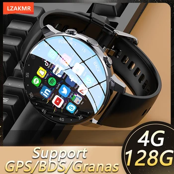 4G NET, новые A3 Global Android Smartwatch Для мужчин, двойная HD-камера, полный сенсорный экран, Частота сердечных сокращений, IP67, Водонепроницаемые смарт-часы, 64G SIM-вызов