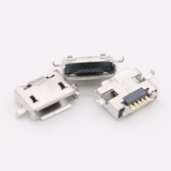 5 шт./лот, разъем Micro USB jack для Millet 1S Gionee S606 gn180/OPPO 3 Amoi n820 N82T29 R805 R801, мини-USB-разъем для зарядки