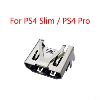 50 шт./лот Для Sony PS4 Pro Интерфейс HDMI, Совместимый С Разъемом Для Playstation 4, Тонкий Разъем Порта HDMI