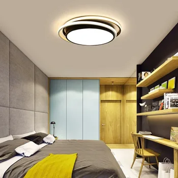 BOSSEN Скандинавский светильник для спальни, современная простая креативная гостиная, столовая, главная спальня, светодиодный потолочный светильник.
