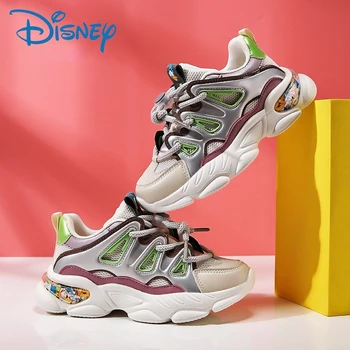 Disney, Модная обувь для мальчиков и малышей, Модная обувь для девочек, Кроссовки Daisy Duck, Macarons, Трендовая Повседневная теннисная обувь для папы, подарок для ребенка