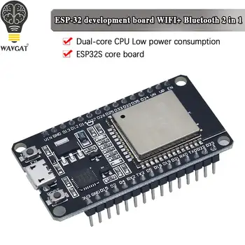 ESP-32S Плата разработки ESP-32 WiFi Беспроводной модуль антенны Bluetooth для Arduino 2,4 ГГц двухъядерный ESP32S ESP32