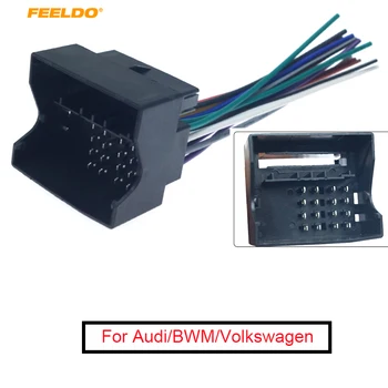 FEELDO 1 шт. жгут проводов автомобильной стереосистемы для Audi/BWM/Volkswagen/Mini/Dodge/Установка стереосистемы вторичного рынка # FD-3033