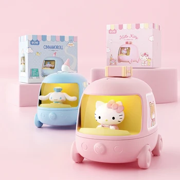 Hello Kitty Sanrio Kawaii Аниме Cinnamoroll, милый мультфильм Kuromi, Девчачье сердце, Настольный ночник, Увлажнитель, игрушки для девочек