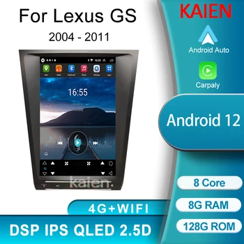 KAIEN Для Lexus GS GS300 GS350 GS400 GS430 GS460 2004-2011 Android Автоматическая Навигация GPS Автомобильный Радио DVD Мультимедийный Плеер Стерео 4G