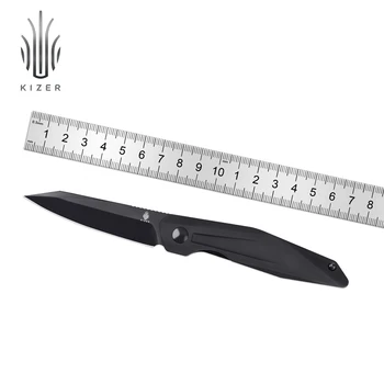 Kizer Походный Нож Spot V3620C2 2023 Новая Алюминиевая Ручка Высококачественное Стальное Лезвие 154 см Открытый Карманный Нож