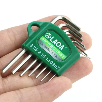 LAOA Мини-Шестигранный ключ S2 с торцевой головкой, гаечный ключ с магнитной шаровой головкой, инструменты, набор шестигранных ключей