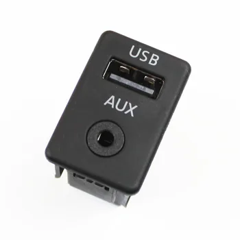 LARBLL AUX USB Переключатель Порты и Разъемы Панель 3CD 035 249A для VW Passat B6 B7 Golf MK5 MK6 RCD510 RNS310