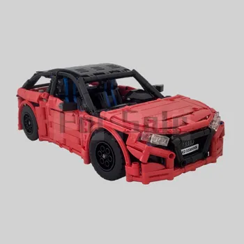 MOC-21796 RS1 Строительный блок, спортивный автомобиль, Радиоуправляемая электрическая игрушка-головоломка, модель для детского подарка