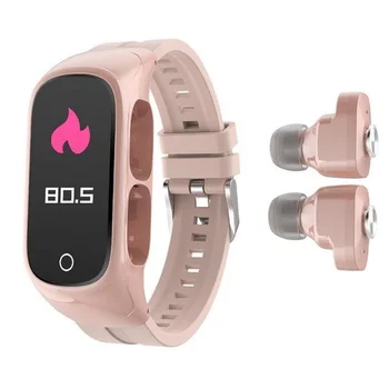 N8 Bluetooth Смарт-часы с полным сенсорным экраном, мужские часы для сердечного ритма, Фитнес, Беспроводная гарнитура, браслет, Женские спортивные Водонепроницаемые Умные часы