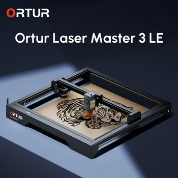 Ortur OLM3 LE Лазерный станок для гравировки и резки 15 000 мм / мин, приложение с автономным управлением, Лазерный гравировальный станок с воздушным соплом