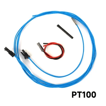 PT1000 Зонды 3 мм x 15 мм До 450 градусов линия 1 м Платиновый датчик термического сопротивления Для 3D-принтера