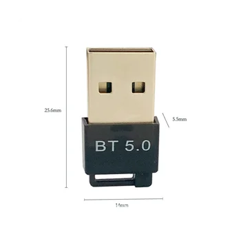 RTL8761 Приемник BT 5.0 Мини-ключ USB-адаптер для ПК Динамик Беспроводная Bluetooth-клавиатура Музыкальный Аудиоприемник