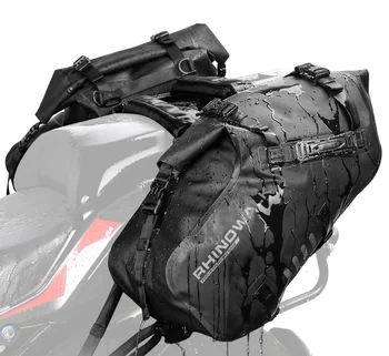 Rhinowalk Мотоциклетная сумка-переноска, пара сумок для дрифтинга, велосипедное седло, сумка для багажа мотоцикла, туристическое Приключение