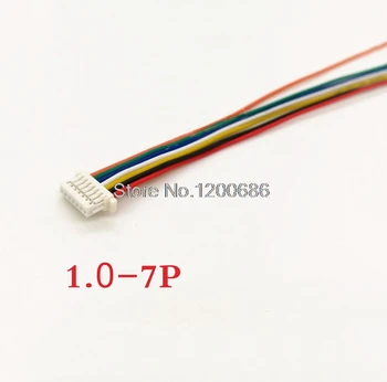 SH1.0 7-контактный штекерный разъем с проводным кабелем 8 см