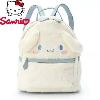 Sanrio/Новый Мини-Плюшевый Рюкзак Hello Kitty, Роскошный Бренд, Мультяшный Рюкзак для девочек, 3D Модный Плюшевый Рюкзак для девочек, Высокое качество