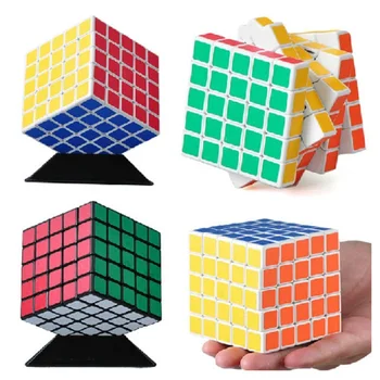 Shengshou 64 мм Куб-головоломка Черный/белый скоростной пазл ПВХ и матовые наклейки Magico Cubo развивающие игрушки Бесплатная доставка