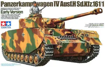 Tamiya 35209 1/35 Модельный комплект танков Второй мировой войны немецкая Panzer IV Ausf.H Sd.Kfz.161/1 Модельный корпус