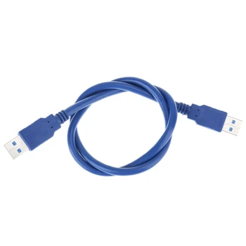 USB 3.0 Тип A Штекер к Штекеру Кабельный Шнур 0,6 м/ 2 фута 1,5 м/ 5 футов Провод для передачи данных Корпуса жестких дисков Шнур для Портативных ПК
