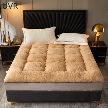 UVR напольные татами, складной матрас, супер мягкие зимние коврики, подушка для сна в студенческом общежитии, однотонный матрас