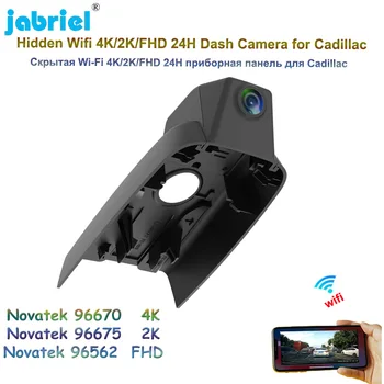 Ultra HD 4K 2160P Автомобильный Видеорегистратор 2K WIFI Dash Камера Для Cadillac XT4 2018-2021/XT5 2016/XTS 2014-2017/SRX 2013-2015