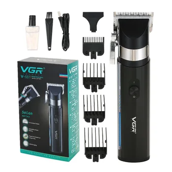 VGR триммер для волос V687 USB перезаряжаемая машинка для стрижки волос парикмахерское масло для отбеливания головы гравировка машинка для стрижки волос