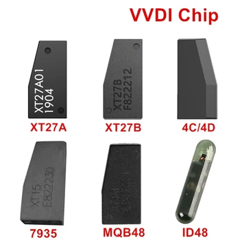 VVDI Чип Супер Чип Автомобильный Ключ Чип XT27A 4D/4C 7935 XT15 MQB48 ID48 VVDI 48 XT37 Транспондер Чип для VVDI2/VVDI 10 шт./лот