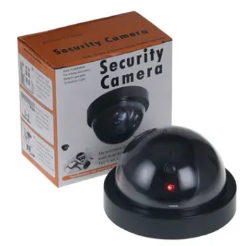 Wifi Поддельная Фиктивная Камера Открытый 4-кратный Цифровой Зум AI Human Detect Беспроводная Камера Безопасности CCTV Противоугонная Камера Наблюдения