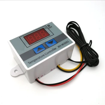 XH-W3001 цифровой термостат 12V 24V 12V24V 110V-220V регулятор температуры регулятор температуры регулятор NTC датчик
