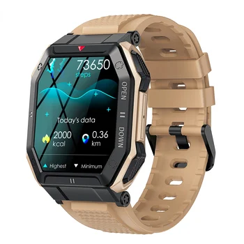 Xiaomi 2023 K55 Спортивные часы 350 мАч Смарт-часы Мужские Bluetooth Call Фитнес-Умные часы для телефона Android IOS 1,85 Дюйма 240 * 280