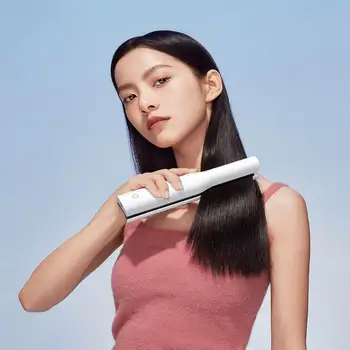 Xiaomi Mijia Беспроводная прямая заколка для волос Профессиональный выпрямитель Быстрый нагрев Интеллектуальный таймер Утюжок для завивки легкий