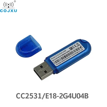 Zigbee CC2531 2,4 ГГц USB E18-2G4U04B Zigbee Сетка Радиочастотный передатчик данных Приемник Печатная Плата Антенна 8051MCU ISM Диапазон СВЕТОДИОДНЫЙ Индикатор