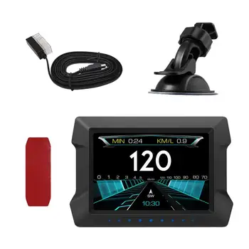 Автомобильный спидометр с GPS-дисплеем, Цифровое напоминание, Сигнализация низкого напряжения, Спидометр, Электронные аксессуары для всех